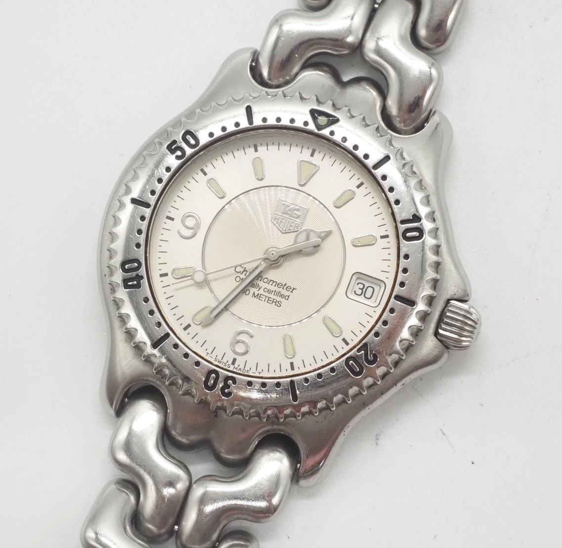 C17)100円～TAG HEUER/タグホイヤー SEL 自動巻き メンズ WG5112-PO