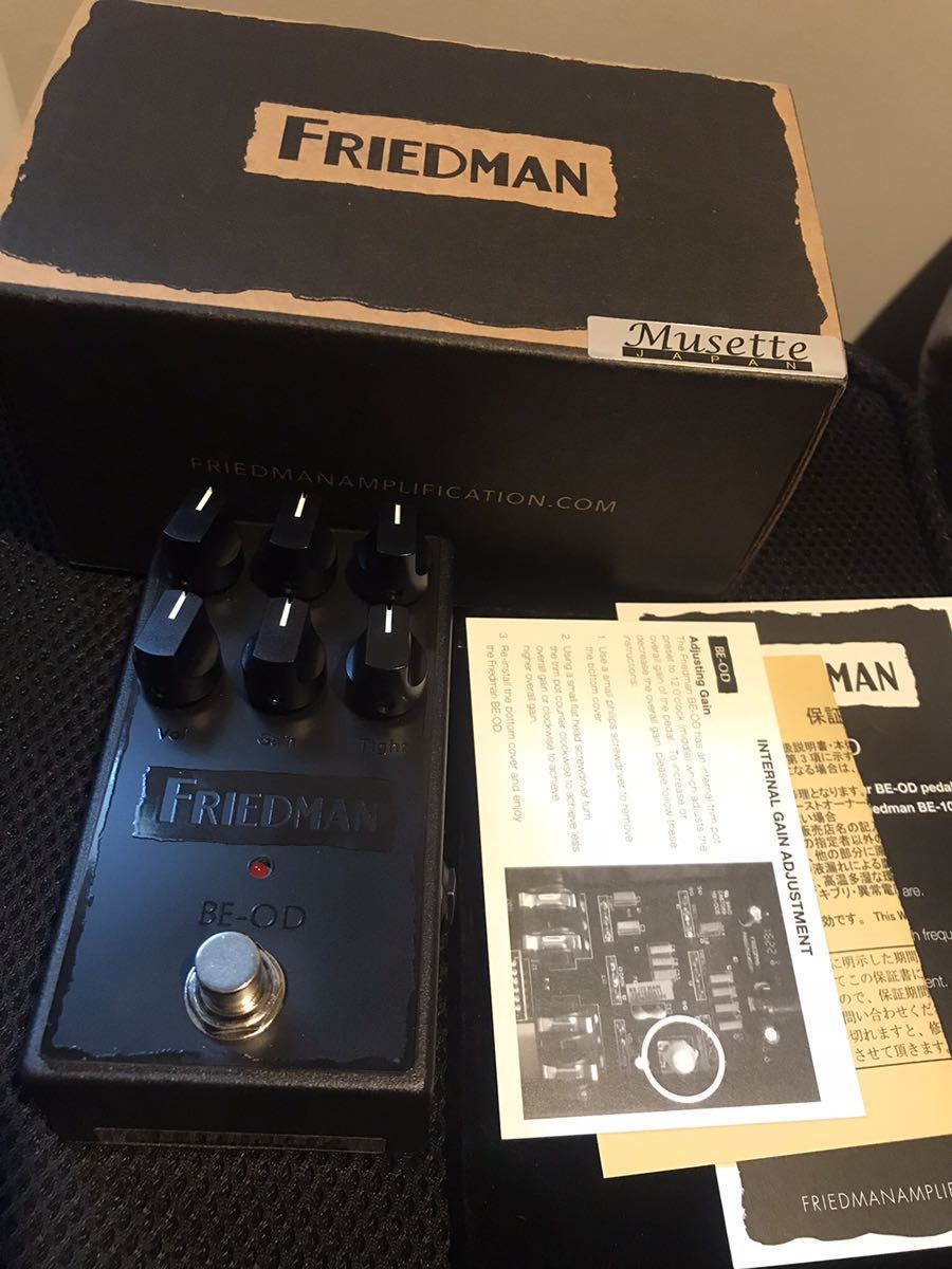 レア FRIEDMAN ＊レア限定仕様＊ Friedman BE-OD ”Blackout”（正規輸入