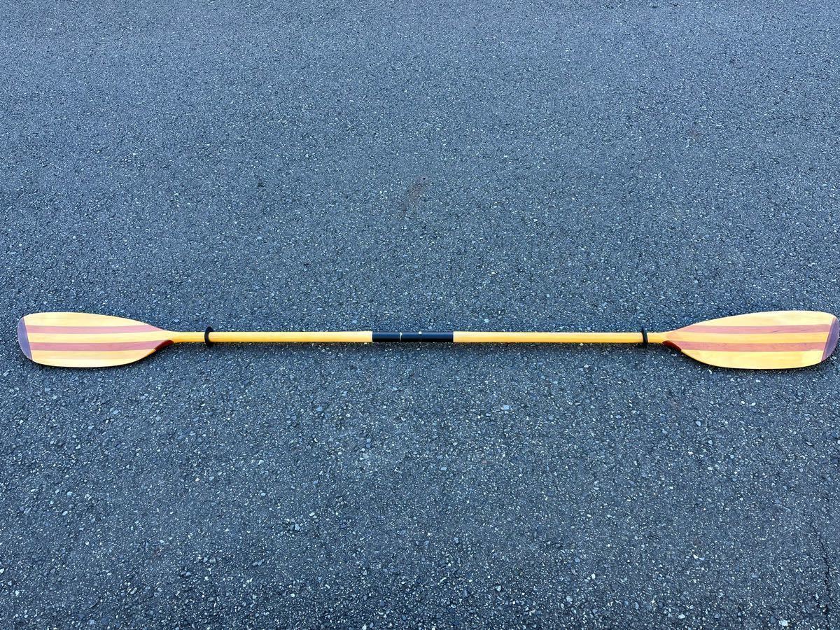 グレイオウル カヤック ウッドパドル 240cm (検)GREYOWL Paddle,ウッド