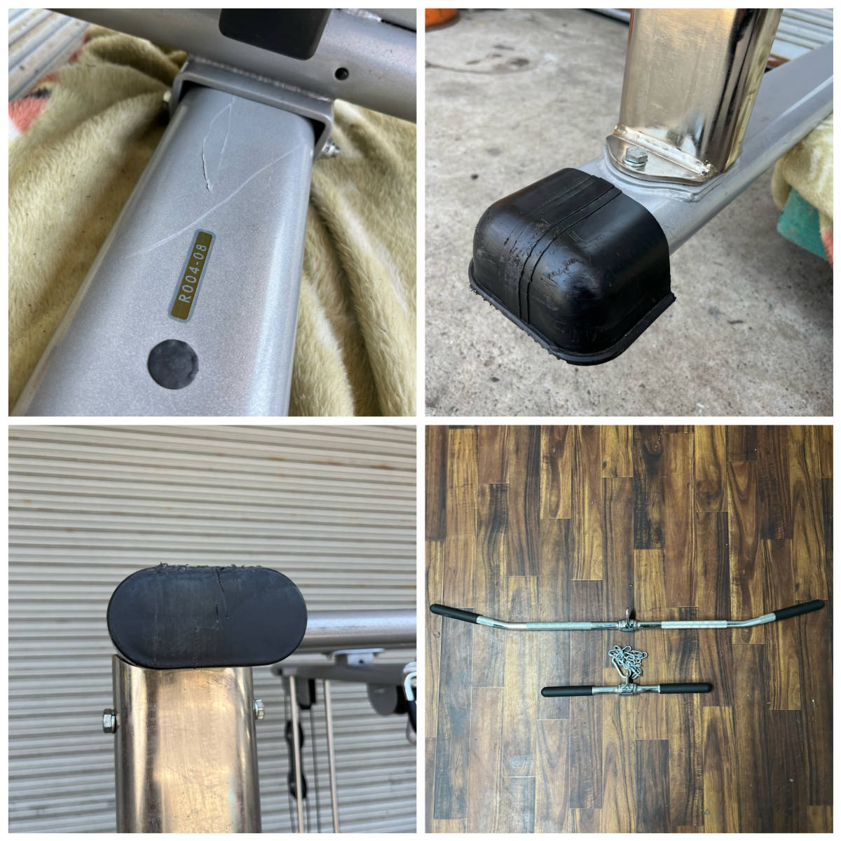 WY5/54 TUFFSTUFF タフスタッフ パワーラック ラットプル 解体済み 筋 