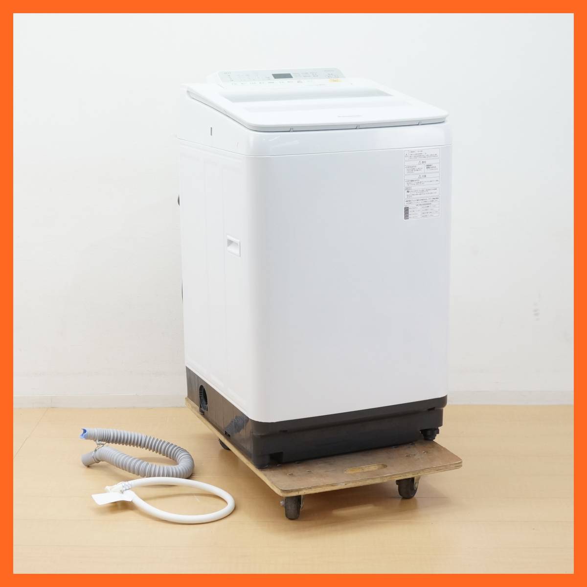 東ハ:【パナソニック】全自動洗濯機 8.0kg NA-FA80H6 2019年 すっきり