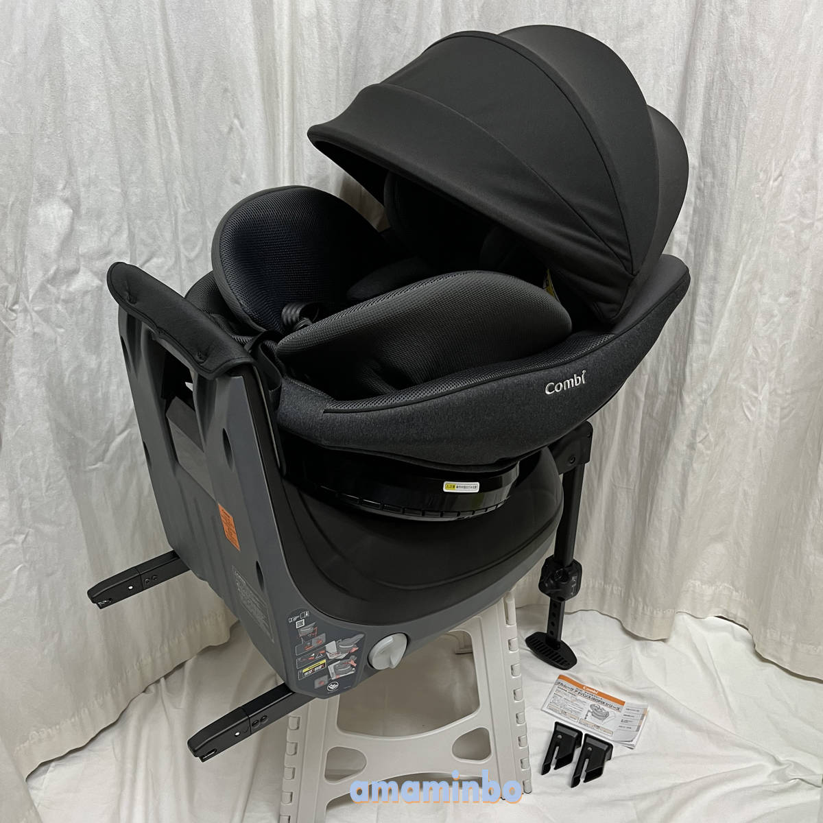 Combi クルムーヴアドバンス ISOFIX JP-590 送料無料☆未使用に近い 