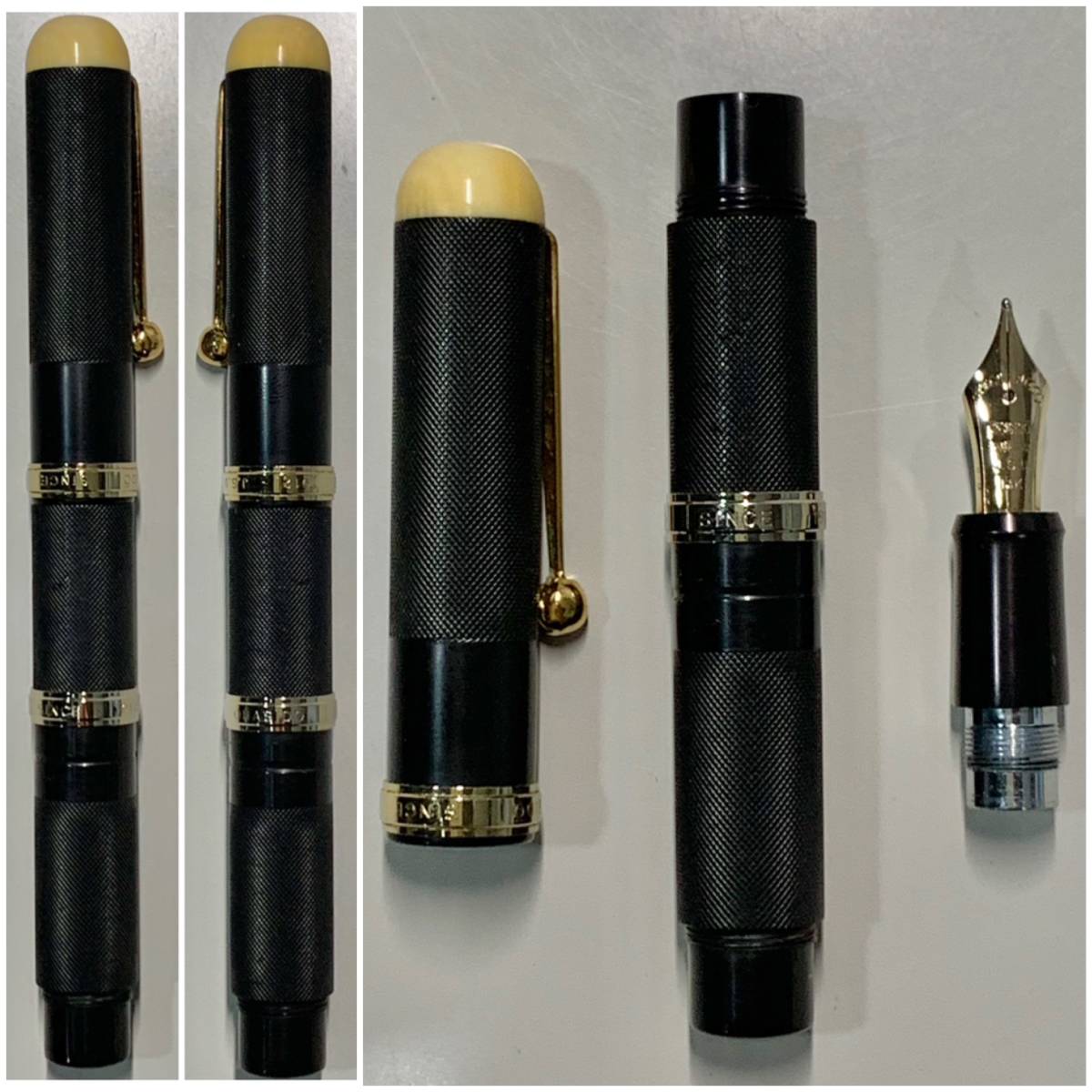 OHASIDO 大橋堂 万年筆 植原栄一 手作り万年筆 14Kペン先 ブラック