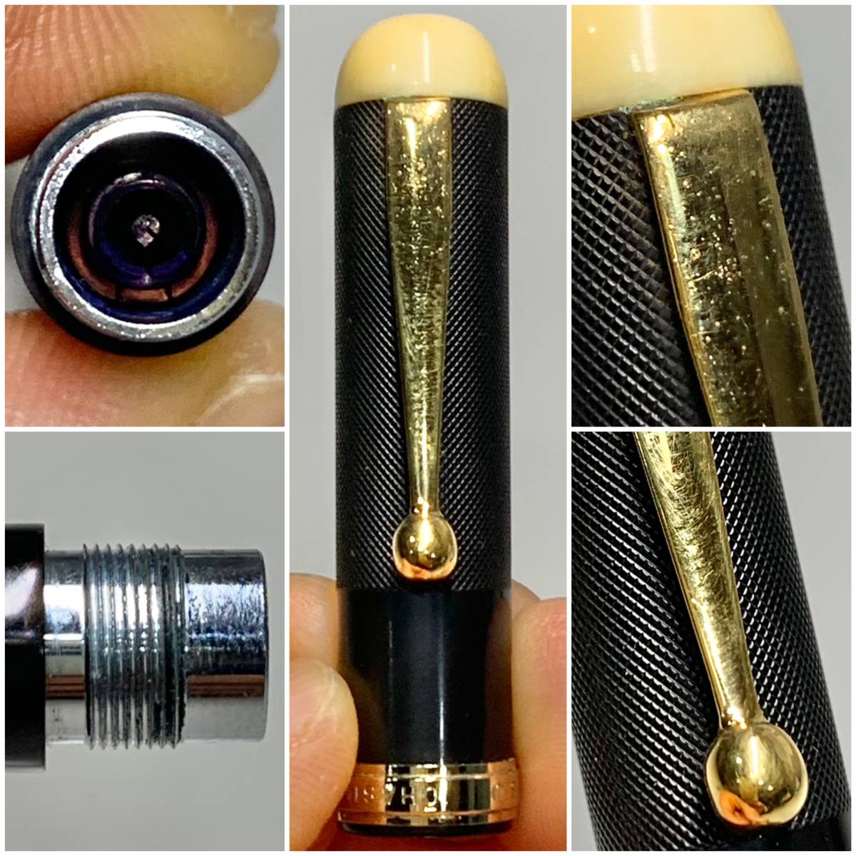 OHASIDO 大橋堂 万年筆 植原栄一 手作り万年筆 14Kペン先 ブラック