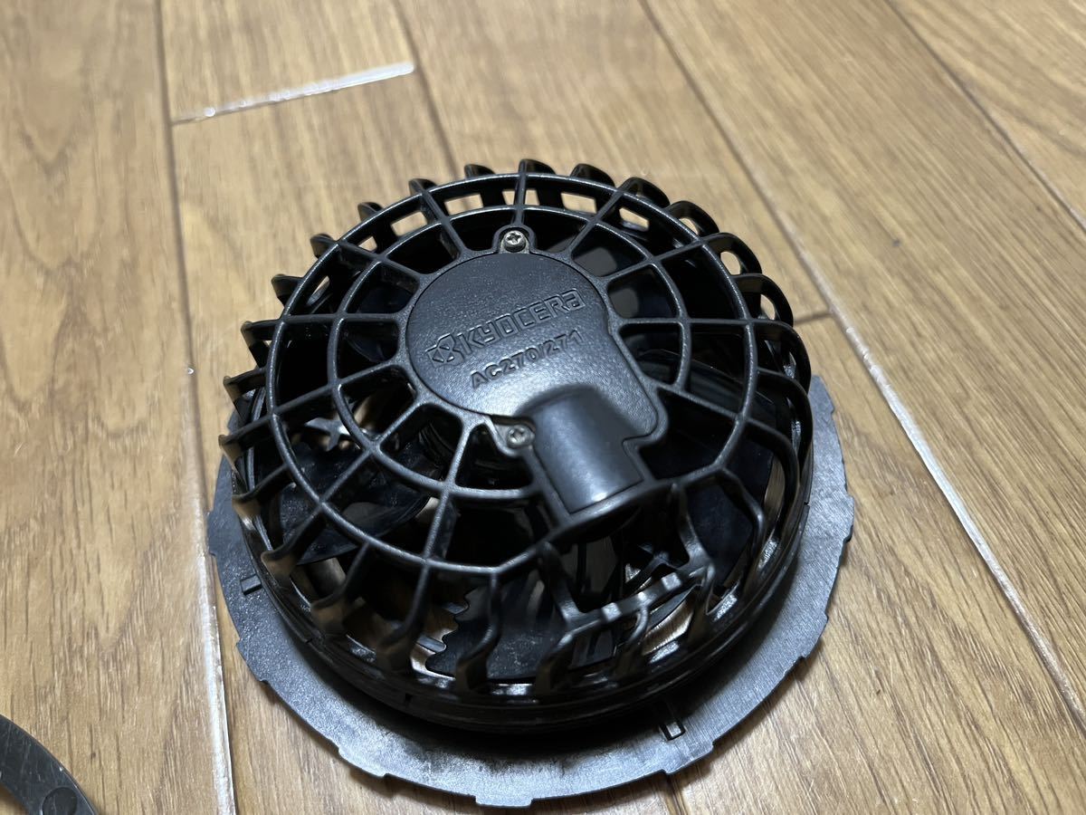 バートル 空調服用ファン・バッテリーセット エアクラフト AC270 AC271