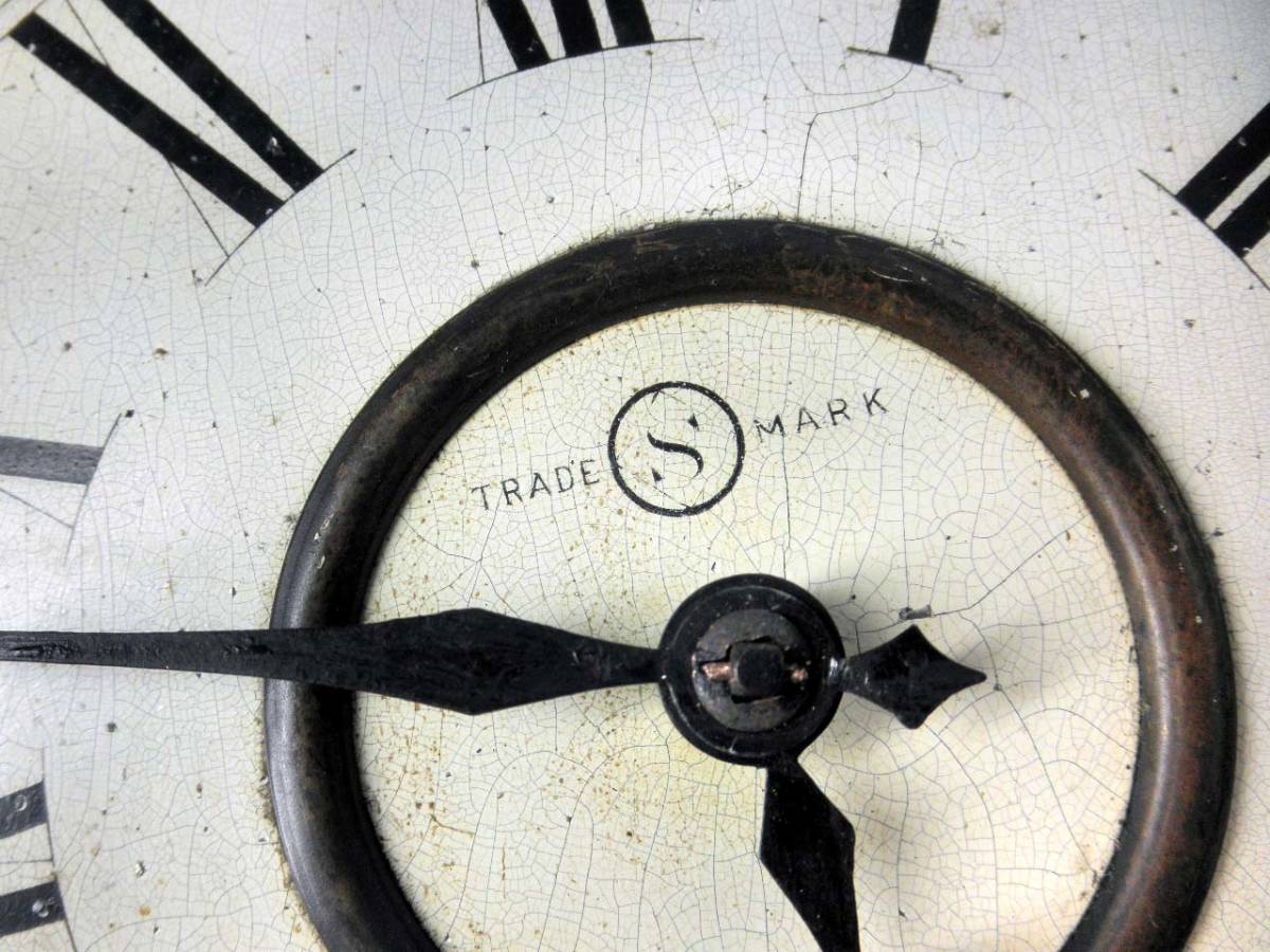 精工舎 掛時計 張り四ツ丸達磨 真鍮枠 明治45年～大正元年頃 ボンボン時計 精工舎 掛時計 張り四ツ丸達磨 真鍮枠 明治45年～大正元年頃 ボンボン