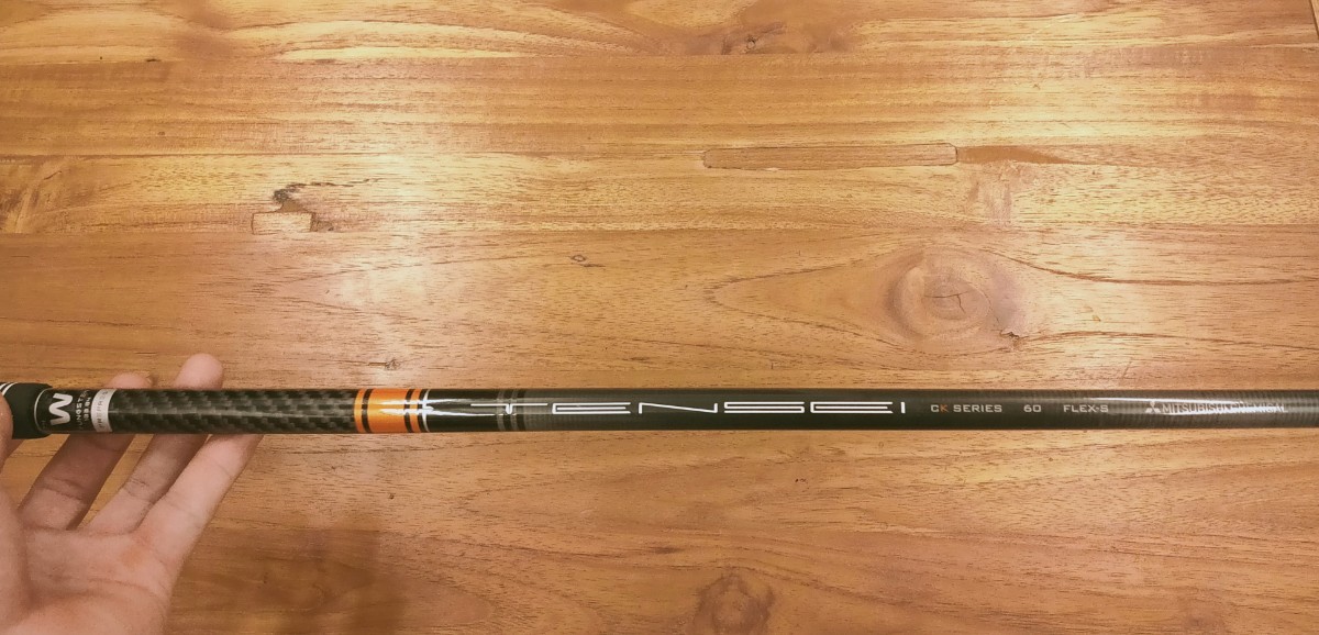 三菱ケミカル TENSEI CK PRO ORANGE 60S FW用 ピンスリーブ G410 G425