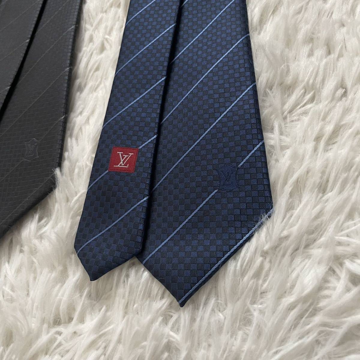 全て美品 HERMES エルメス Louis Vuitton ルイヴィトン ネクタイ お  