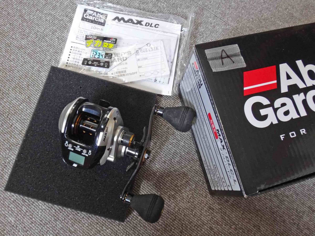 アブ ガルシア Abu Garcia マックス DLC-L ダブルハンドル 左巻き （A