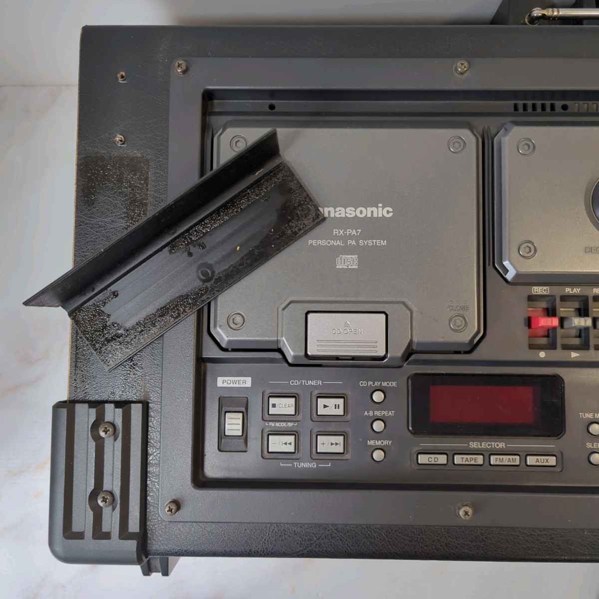 整備品パナソニッ PANASONIC RX-PA7 RIDDIMVOXラジカセ 昭和の名機