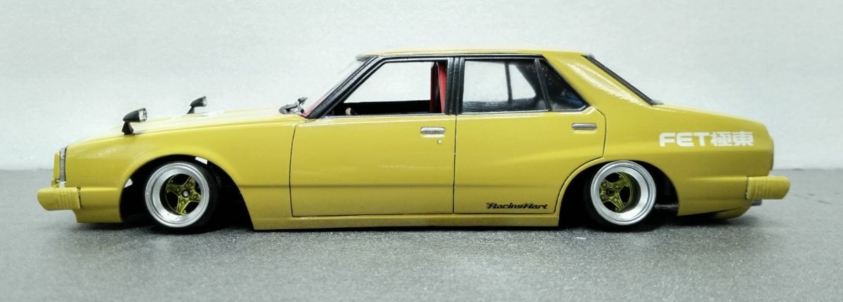 アリイ製1/24スカイラインジャパン完成品(旧車街道レーサー)(完成品 