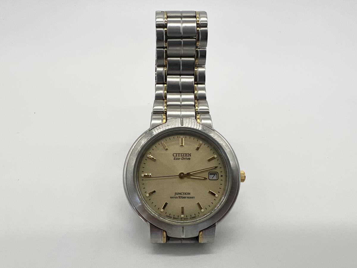稼働品 CITIZEN シチズン E110-S95633 Eco-Drive エコドライブ 