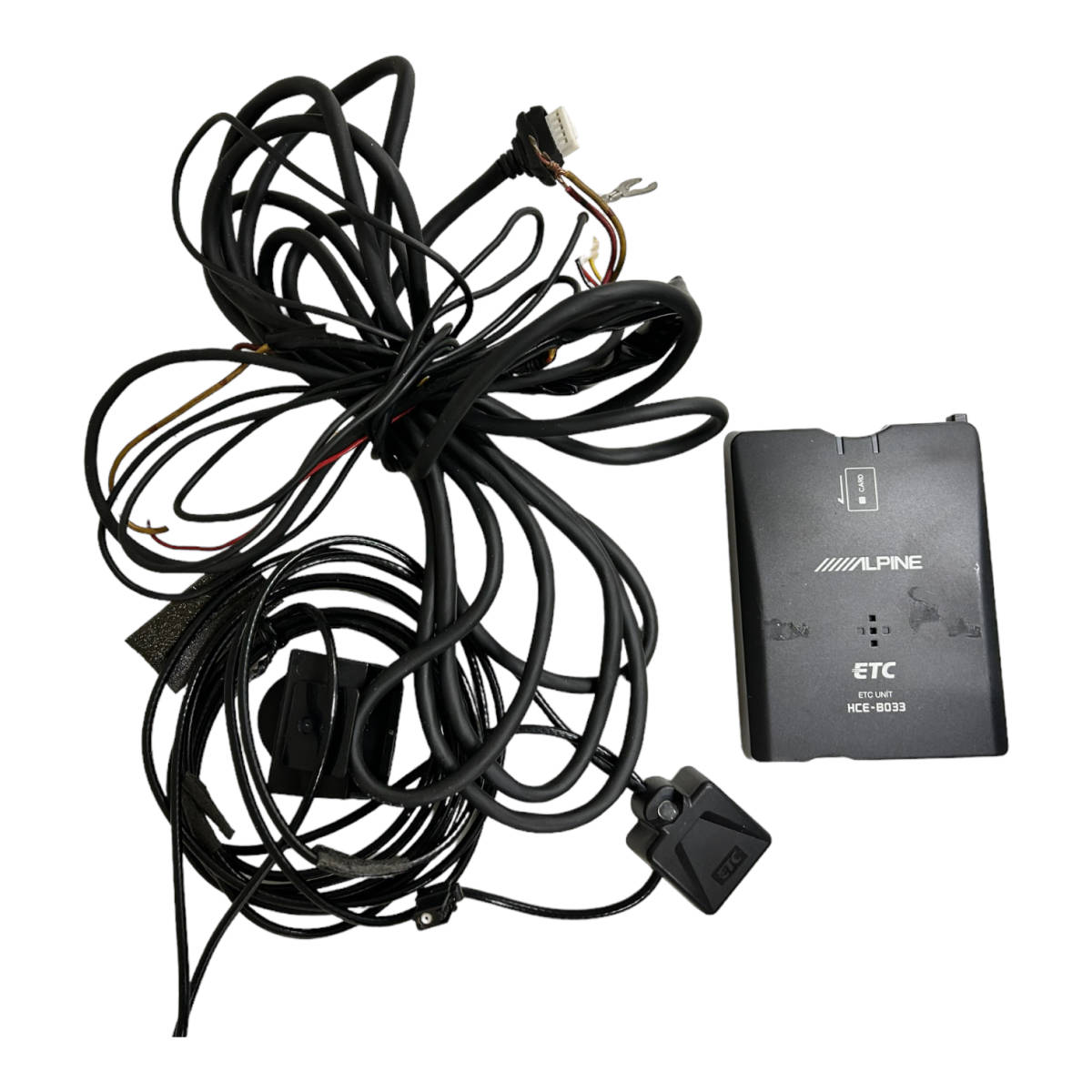 新品 アルパイン/ALPINE アンテナ分離型ETCユニット HCE-B110V 自動車
