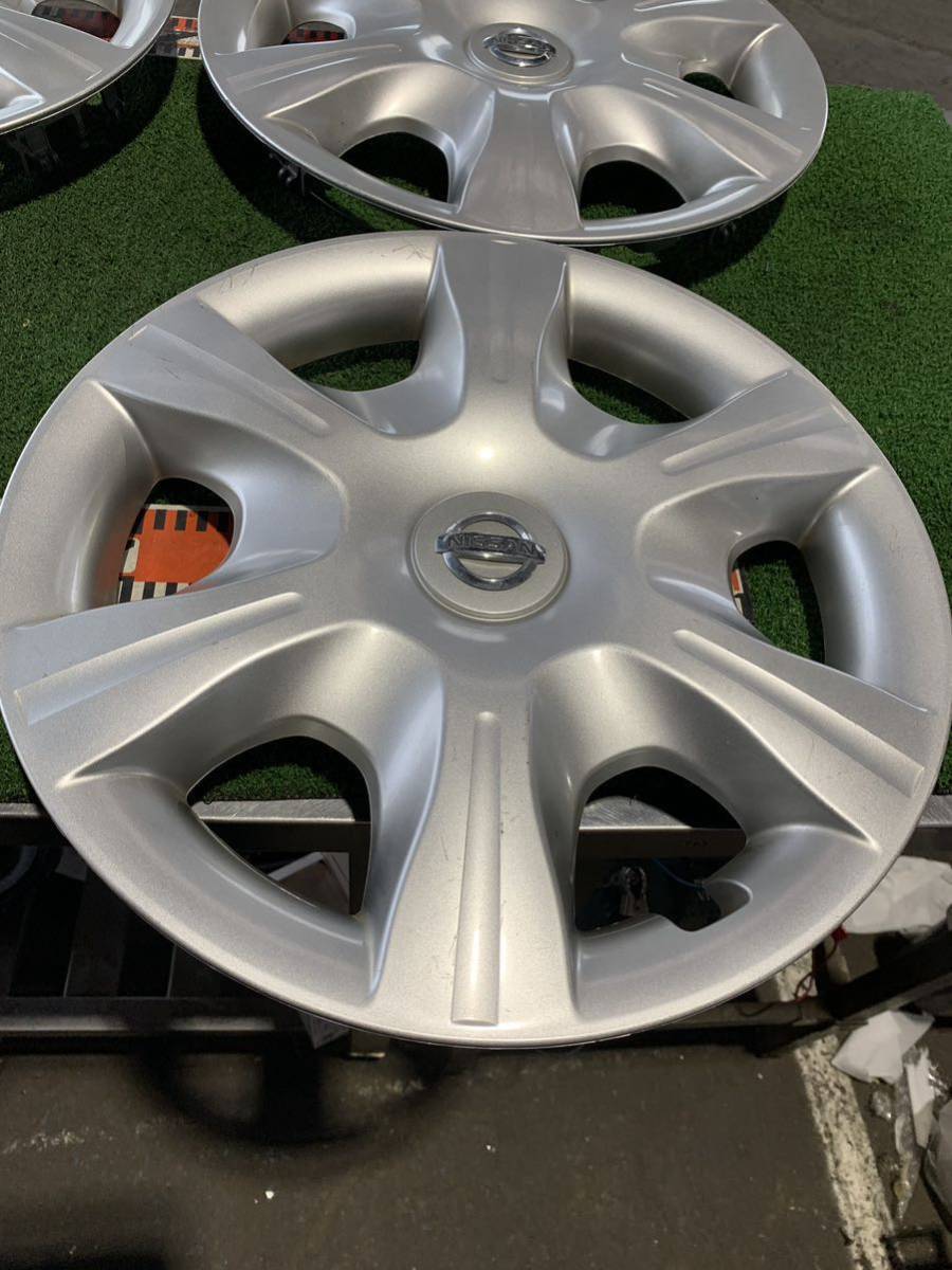 日産 ホイールカバー 日産 ティーダ 15インチ ホイールキャップ 