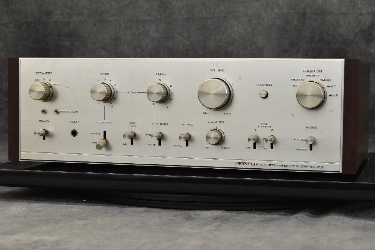 ☆ PIONEER パイオニア SA-710 アンプ 音出し確認済 中古 現状品