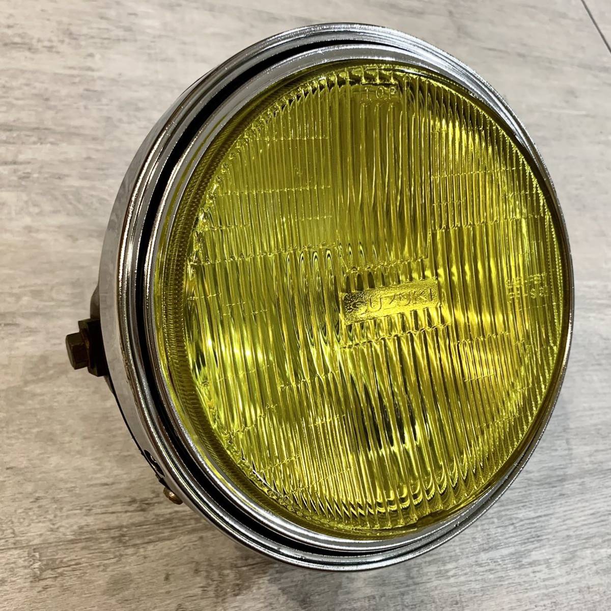 新品 ライトリム ケース付き シビエ 凹レンズ ヘッドライト 旧車 