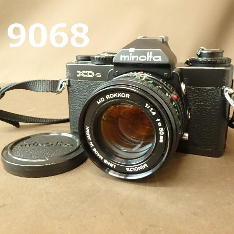 FK-9068　ミノルタ　minolta XD-S MD ROKKOR 1:1.4 f=50mm　シャッターOK