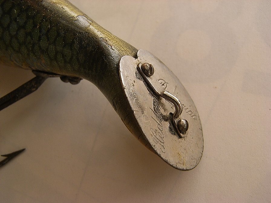 HEDDON TADPOLLY #5000 デラックスグリンスケール ◇オールドヘドンウッド タドポリー◇美麗色デラックスグリーン