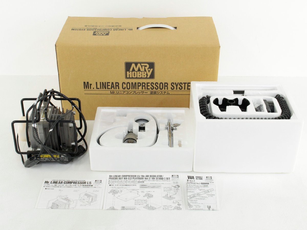 レギュレーター Mr.リニアコンプレッサーL5 プラチナセット Mr.リニア