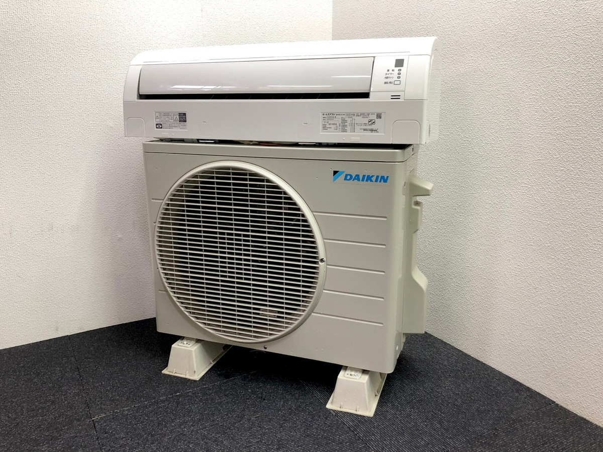 格安，限定SALE 231256-1 DAIKIN F22XTES-W/R22XES ルームエアコン 2020年製 100V仕様 リモコン付き 直接引き取り 東京都大田区 orヤマト家財便A＋B(12畳未満)｜売買されたオークション情報、yahooの商品情報をアーカイブ 12畳未満