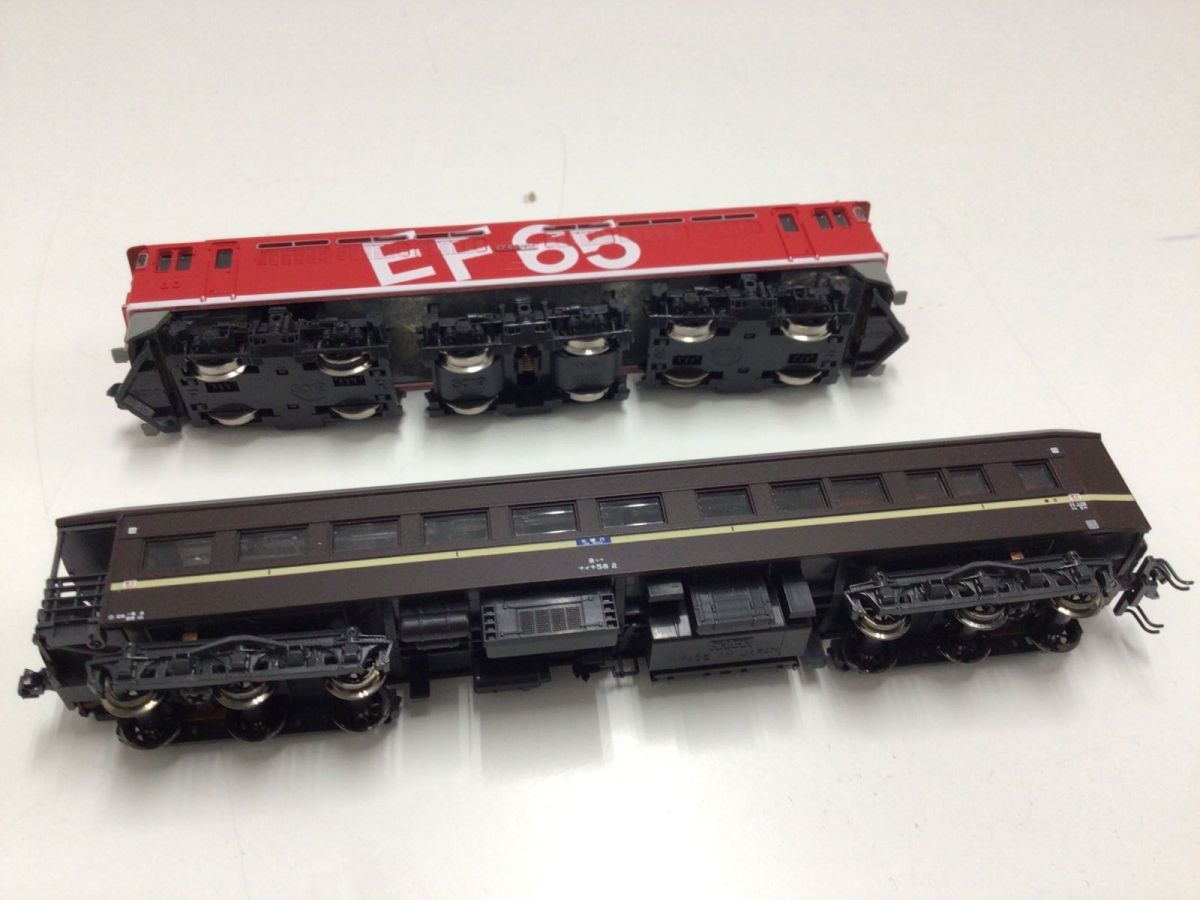 KATO マイテ58 KATO京都駅店限定 - 5131-A 2が入線しました。 茶