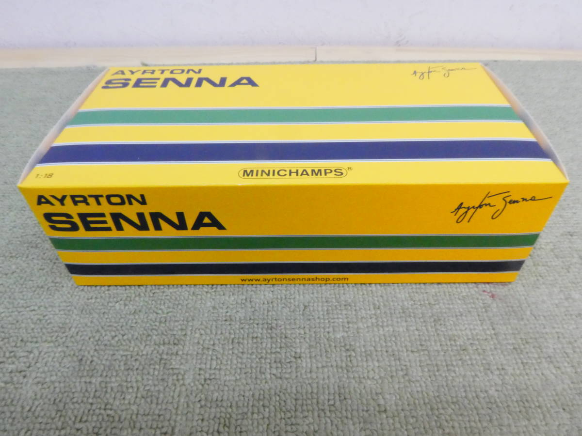 119-T24) 中古品 1/18 マクラーレン フォード MP4/8 アイルトン・セナ 日本GP 1993 ウィナー ミニカー