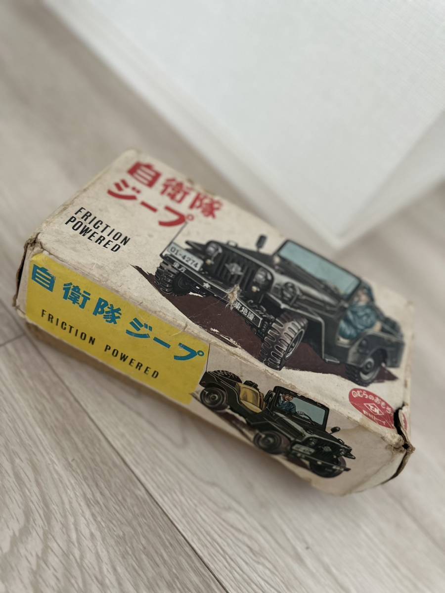 ブリキの玩具 自衛隊ジープ