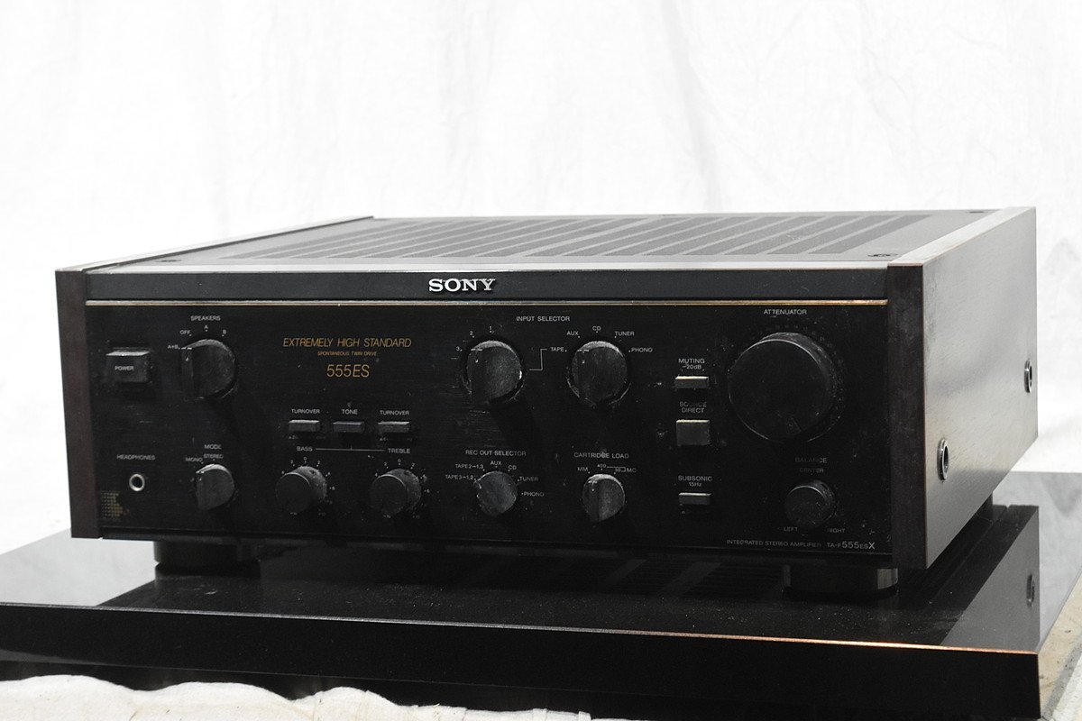 SONY/ソニー プリメインアンプ TA-F555ESX【ジャンク品】 SONY 【公式