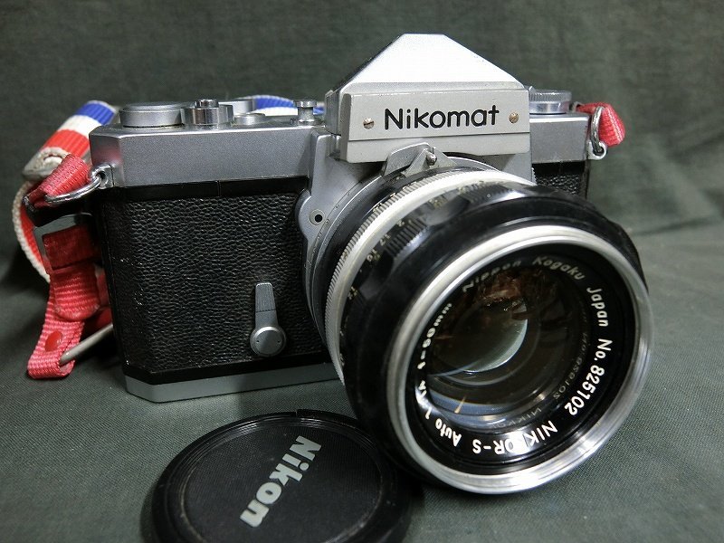 A8907 ニコン ニコマットFT レンズ：NIKKOR-Sオート 50mm フィルム