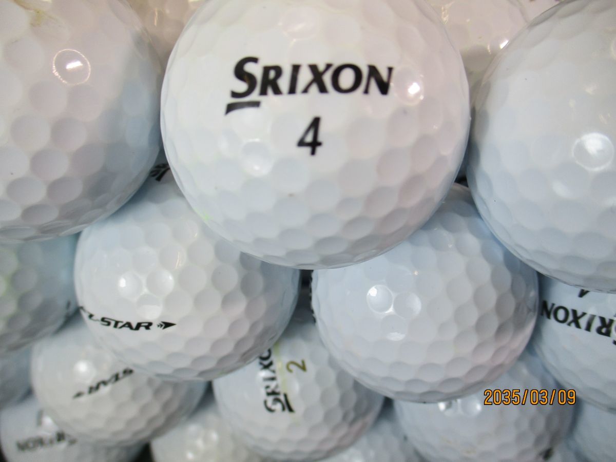 5657【☆☆☆級】スリクソン SRIXON Z-STARのみ [2021～2023年] 50個