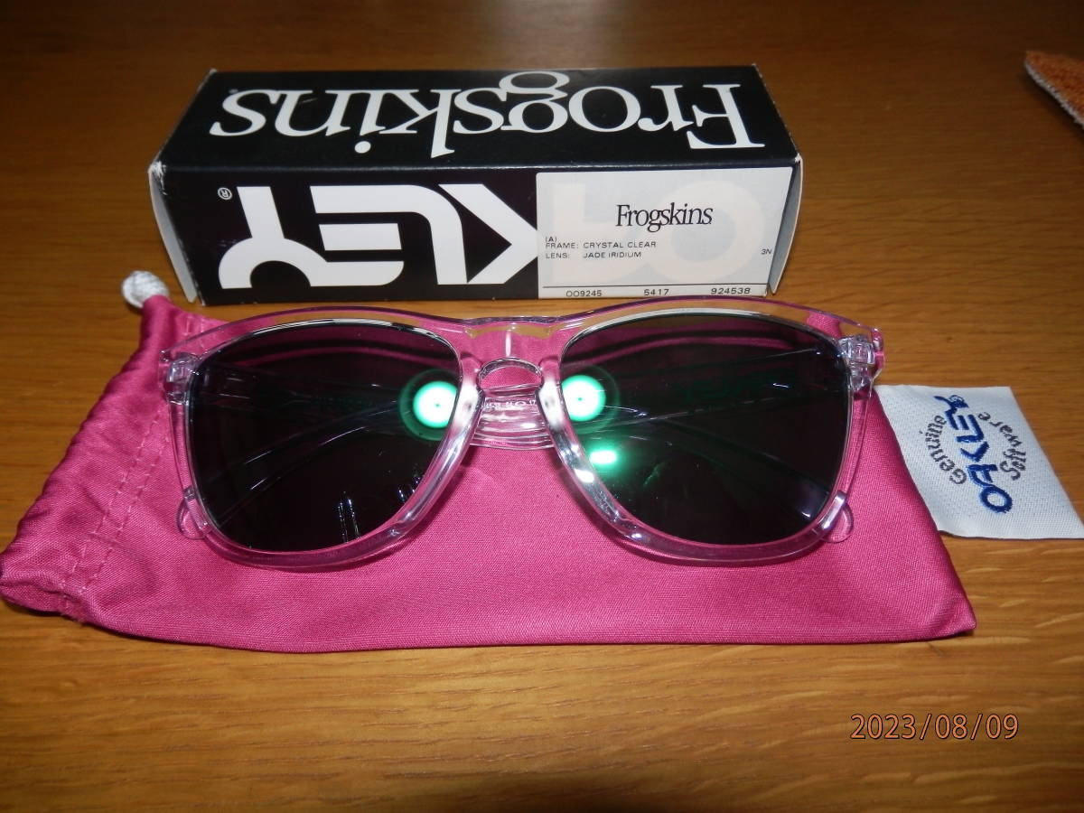 オークリー　OAKLY　フロッグスキン　アジアンフィット　JADE　IRIDIUM