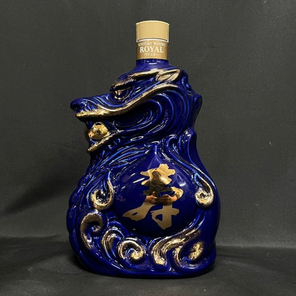 A1484-2/サントリーローヤル 干支ボトル/辰 2012年/陶器ボトル/ 新品未開封】サントリーウイスキーローヤル 2012年 干支ボトル (辰年