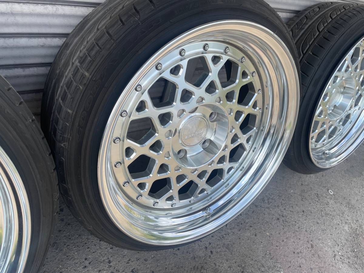BARRAMUNDI DESIGN GROUPER 17インチ 8.5J+13 PCD120 BMW E36 Z3 バラ 