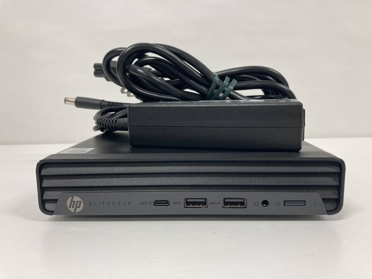 （訳あり）HP EliteDesk 800 G6 Desktop Mini PC/ Core i5-10500T 2.3GHz / 16GB / SSD 256GB / Windows 11Pro、動作確認済み