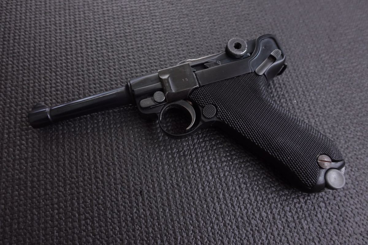 送料無料】タナカ ルガーp08 HW 〈難あり〉 HW タナカ P08 ガスブロ