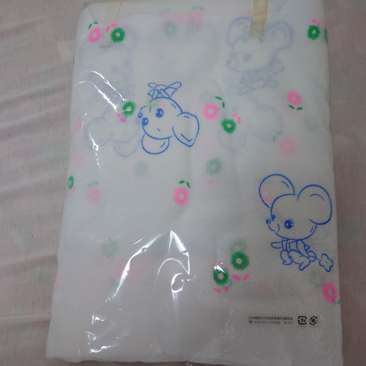 布おむつ おむつ おしめ ドビー織り 綿100% 昭和レトロ　１４枚取り　新品_5