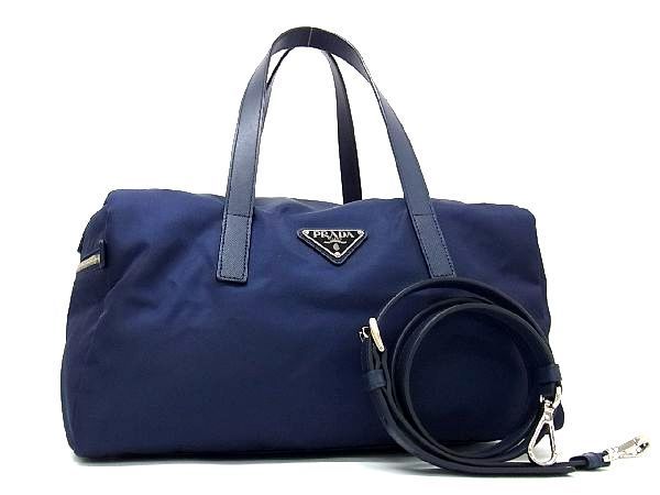 □新品同様□ PRADA プラダ テスートナイロン 2WAY ボストンバッグ