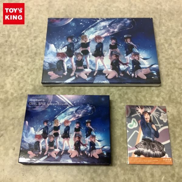 1円〜 ラブライブ! サンシャイン!! Aqours ONLINE LoveLive! Blu-ray Memorial BOX、キャラファインボード、ブロマイドセット