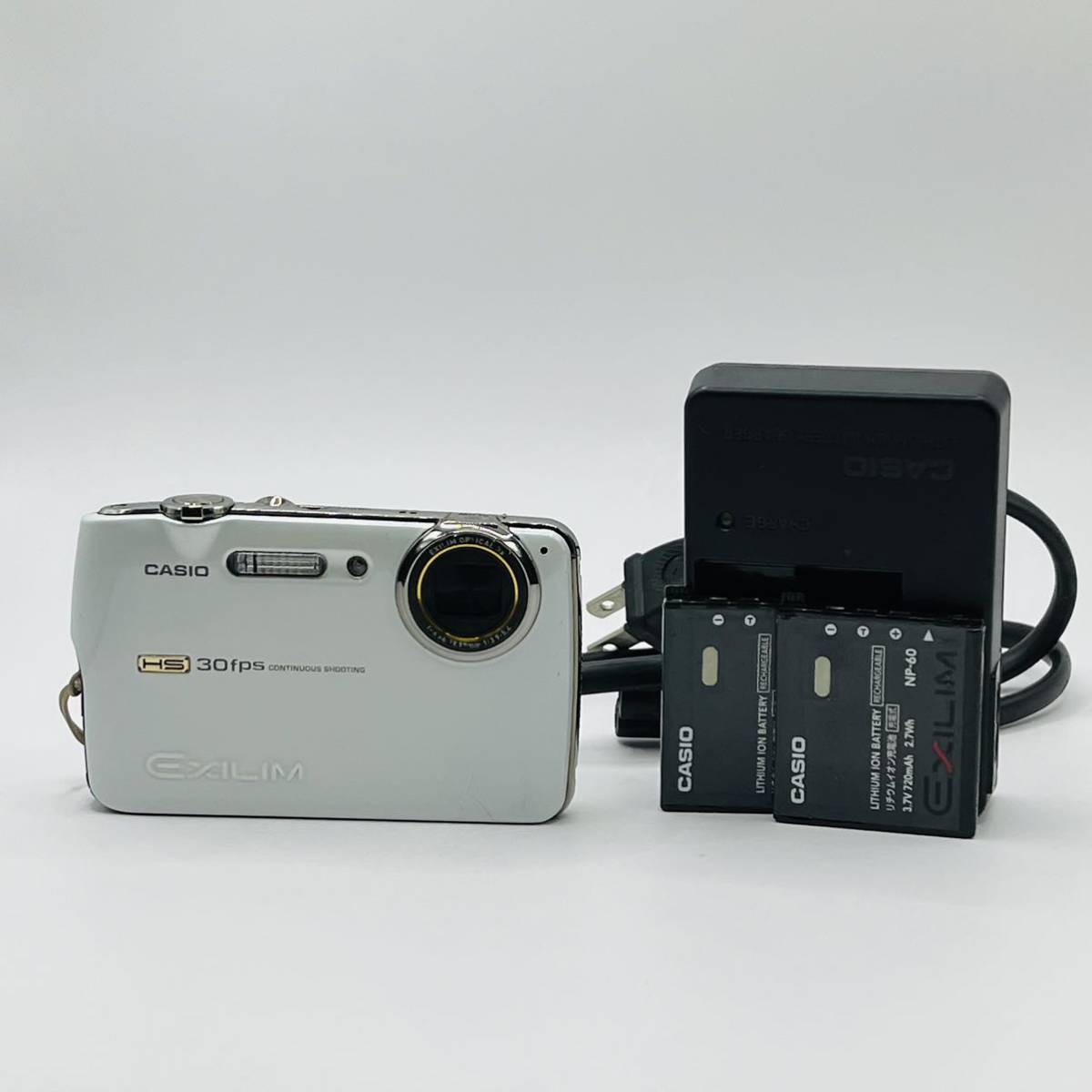 EXILIM CASIO EX-FS10 カシオ - デジタルカメラ HI-SPEED EX-FS10S
