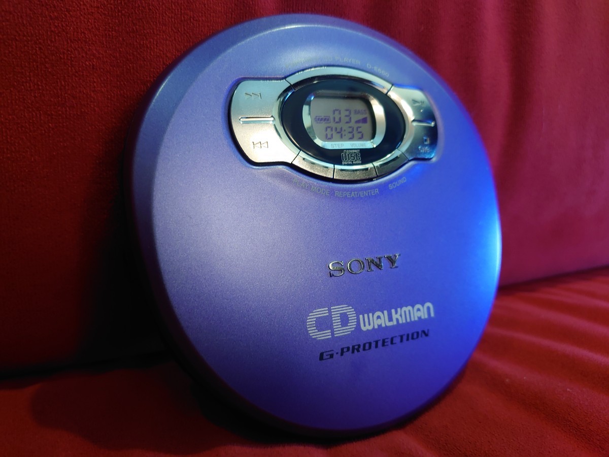 未使用)SONY WALKMAN ひねら ウォークマン CDプレーヤー D-E660