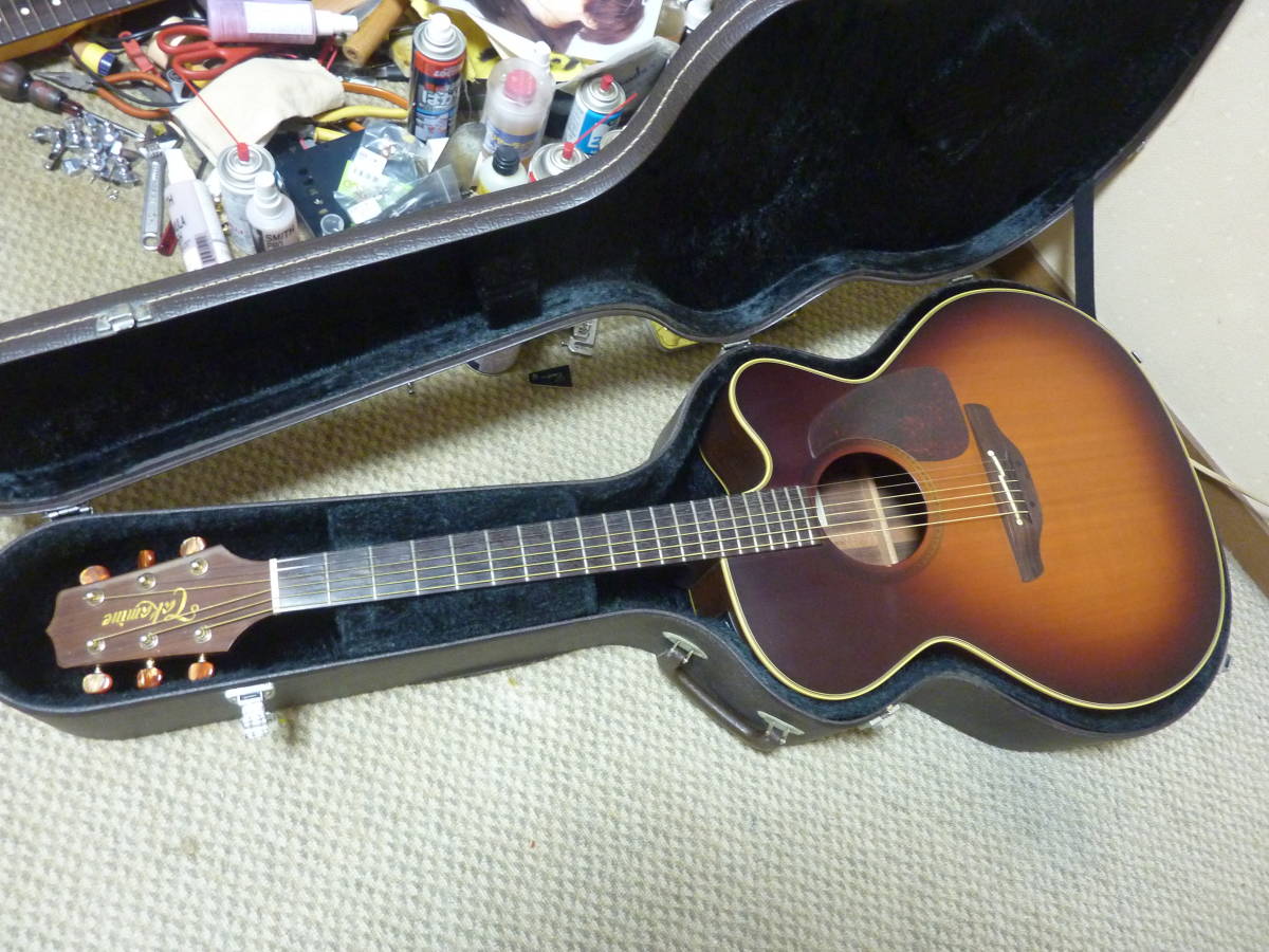 80年代製 タカミネ製 ジャンボ タイプのエレアコギター NPT-012 