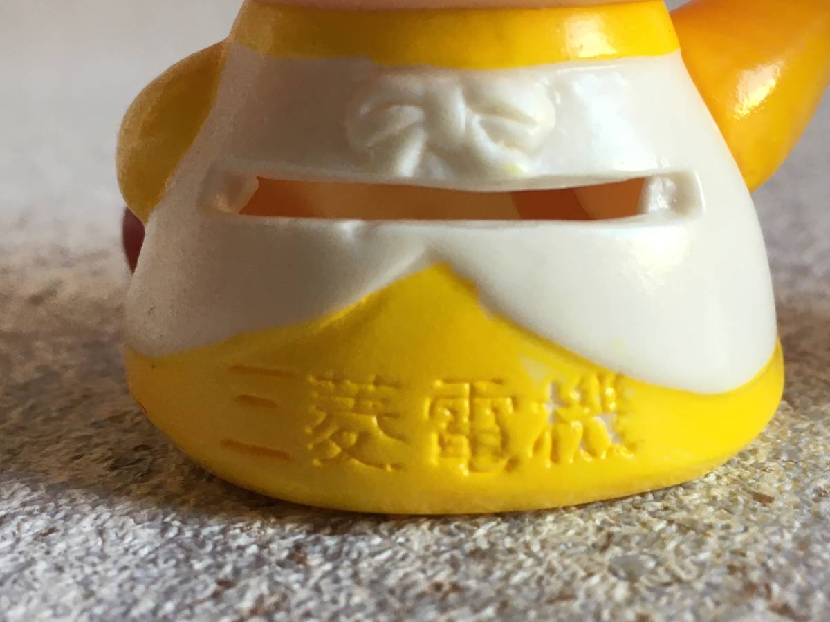 昭和レトロ 三菱電機 企業物 三菱電機 メル子ちゃん ソフビ 貯金箱 2体