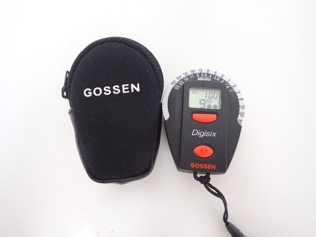 GOSSEN ゴッセン BIX3 露出計 美品】 GOSSEN Digisix デジシックス デジタル露出計 ゴッセン 専用