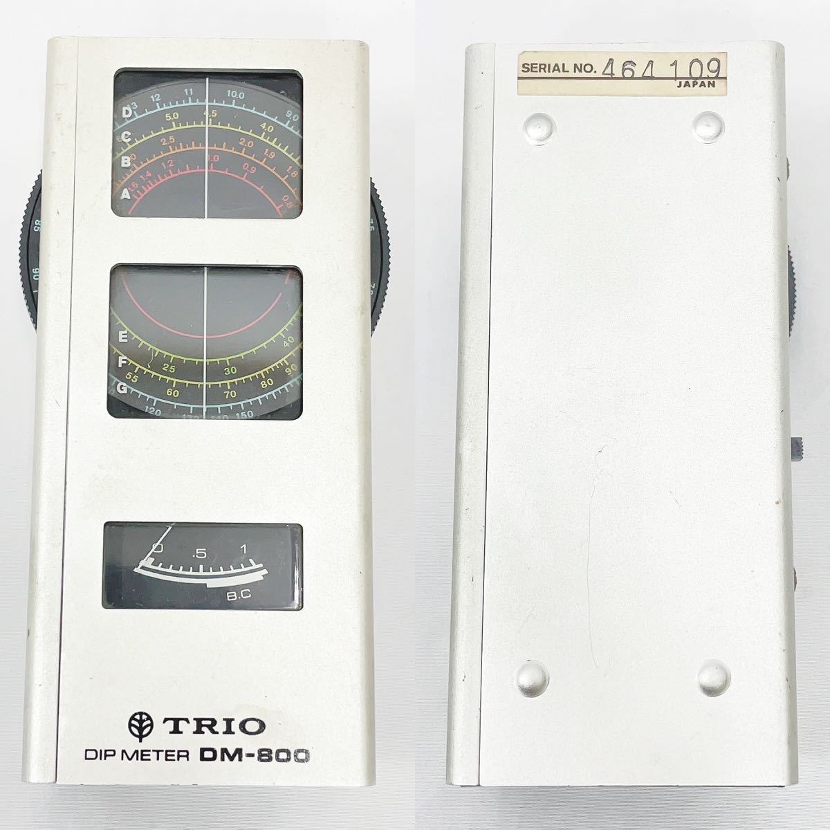 TRIO ディップメーター DM-800 TRIO Yahoo!オークション ディップメーター DIP トリオ DM-800 METER