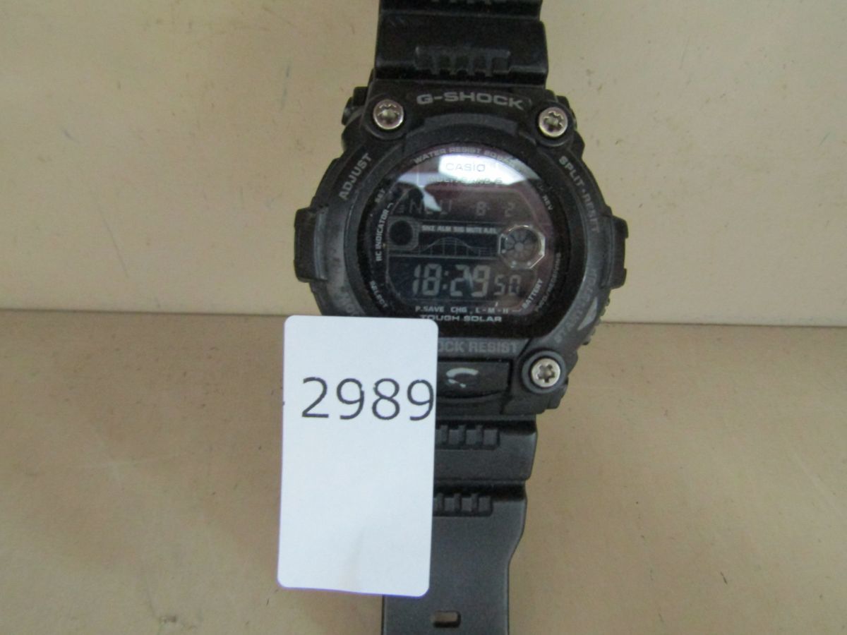 2989　動作確認済■ CASIO カシオ G-SHOCK ジーショック マルチバンド６ 電波ソーラー GW-7900B