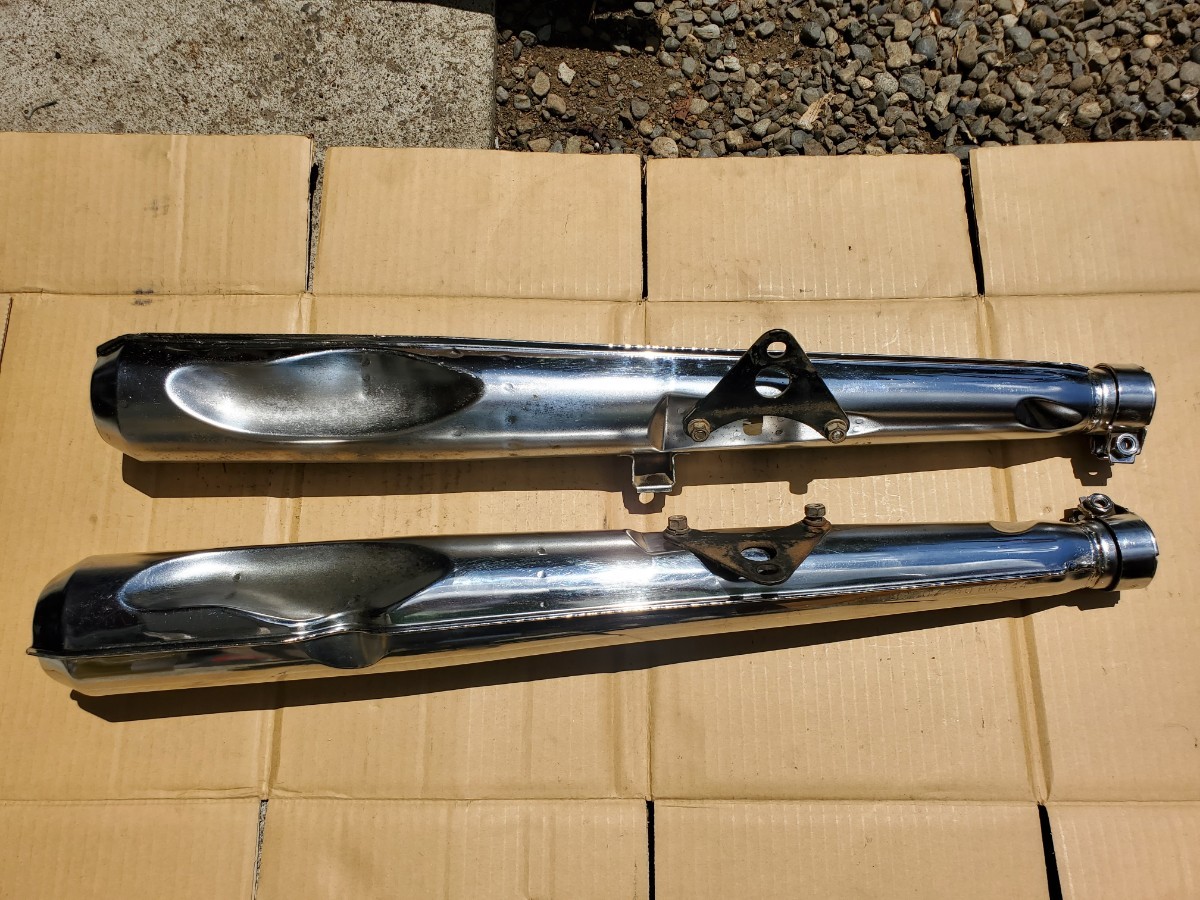 ホンダ CB250 / 350 純正 マフラー 左右 Set (検) セニア エクスポート
