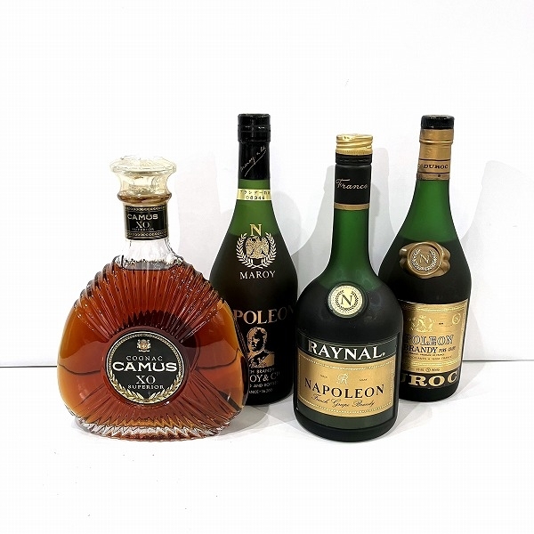 【古酒】巾着付き CAMUS XO コニャック 箱・カミュ ブランデー 未開栓 DHS1635ST】未開栓 CAMUS XO COGNAC カミュ コニャック ロングネック