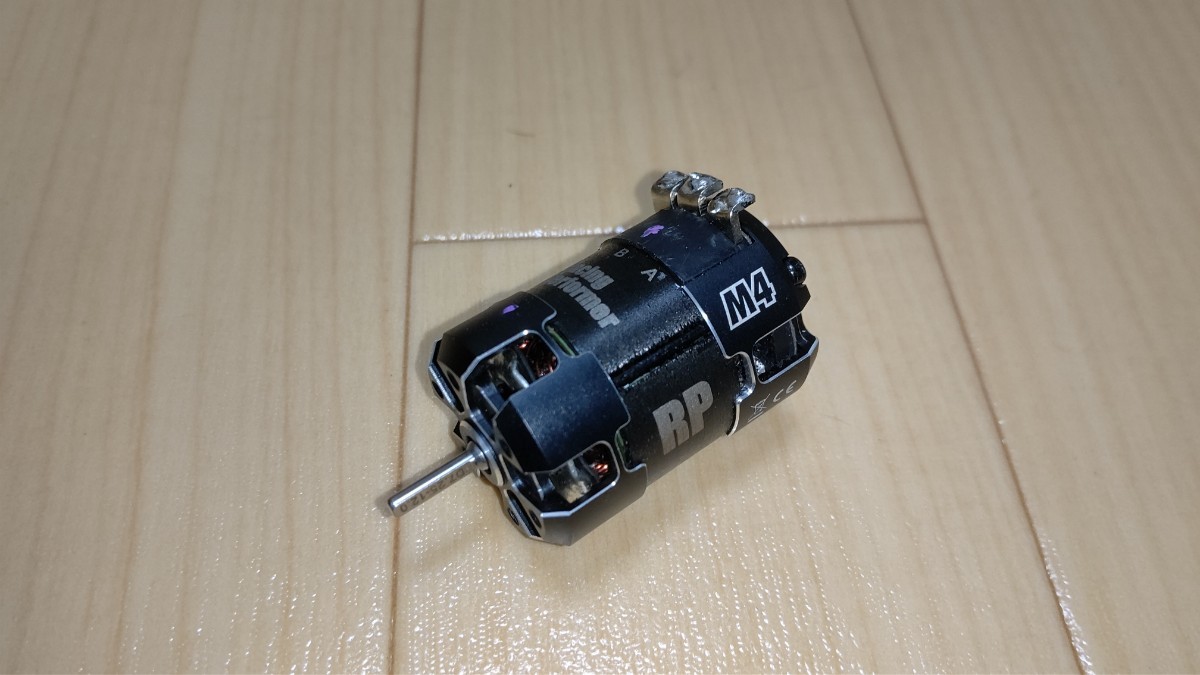 【動作確認済】ヨコモ RP M4 17.5T ブラシレスモーター 17.5T レーシングパフォーマー バギー ドリフト ツーリング F1などに 中古品