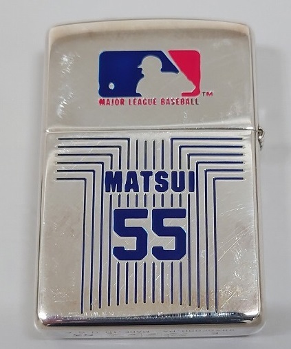 zippo ジッポー ライター 松井秀喜 55 ヤンキース MLB 2003 ZIPPO