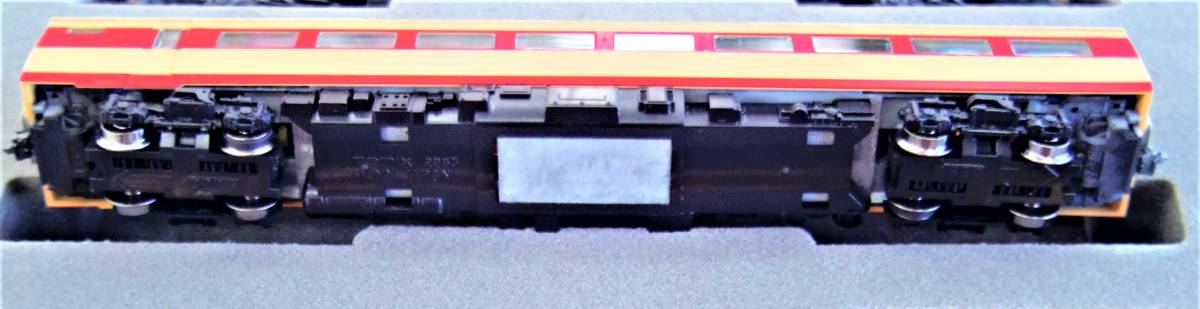 幸せページ　1 tomi x 98640ばらし クハ489-700 国鉄色「しらさぎ」 TOMIX 98640 485